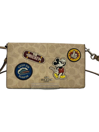 【中古】COACH◆ショルダーバッグ/--/CRM/総柄/C2017【バッグ】 【中古】COACH◆ショルダーバッグ/--/CRM/総柄/C2017【バッグ】