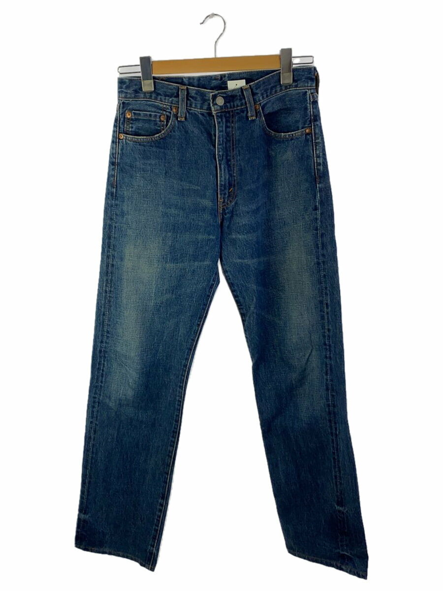 【中古】Levi’s◆ストレートパンツ/30/デニム/BLU/502-XX【メンズウェア】