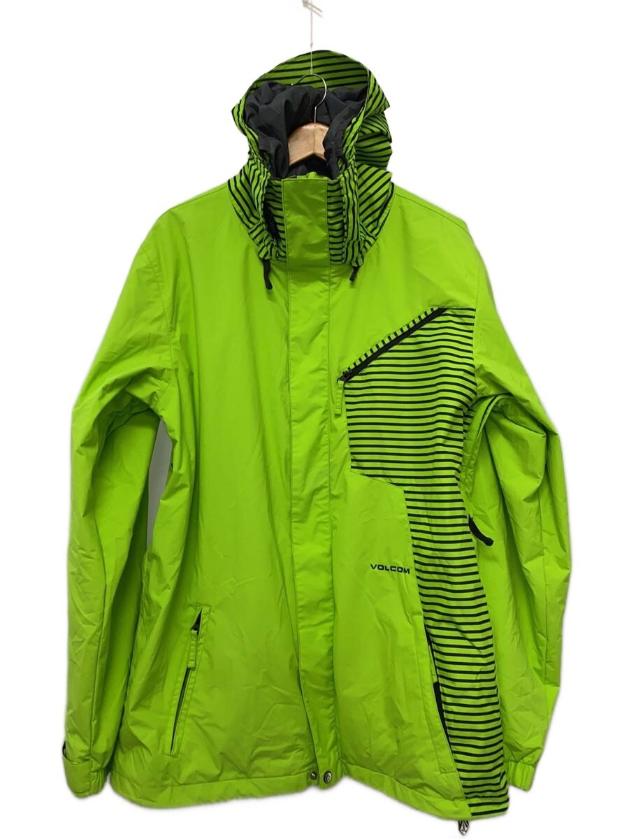 【中古】VOLCOM◆ウェアー/L/GRN/G0651308【スポーツ】