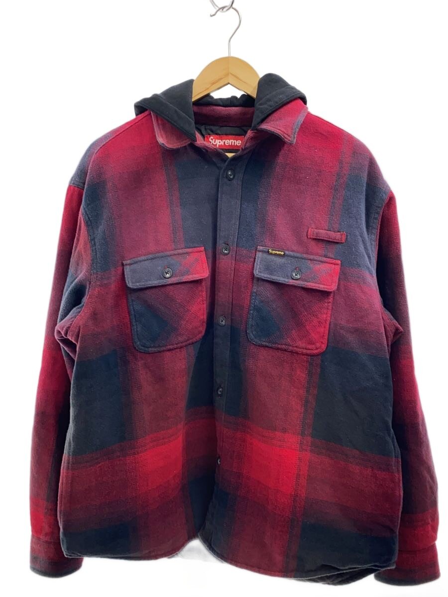楽天市場】Supreme Quilted Lined Hooded Flannel Shirtの通販