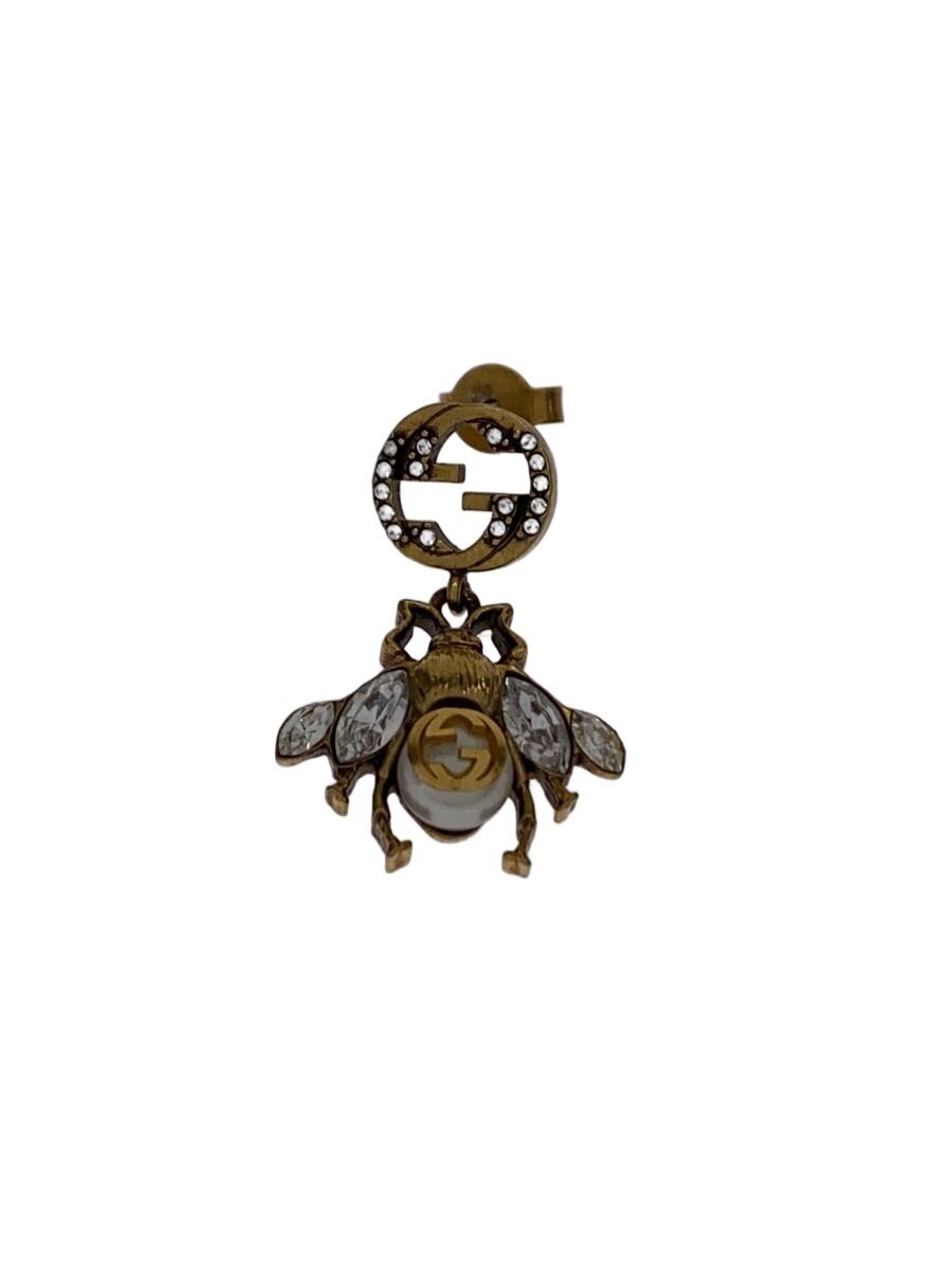 【中古】GUCCI◆ピアス/--/GLD/レディース【服飾雑貨他】
