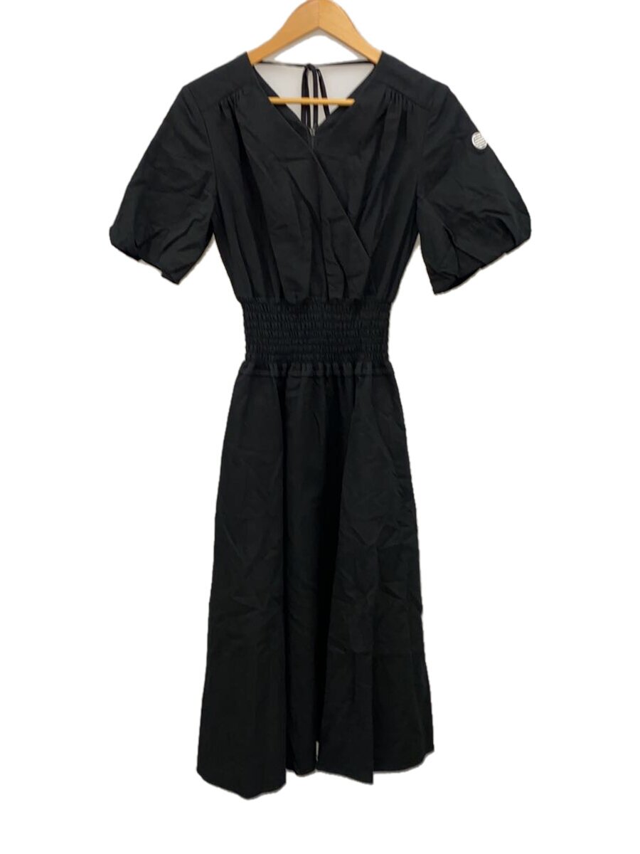 Rakuten - 【中古】BORDRES at BALCONY◆半袖ワンピース/36/コットン/BLK/BD2011-3E-26【レディースウェア】