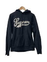 【中古】Supreme◆パーカー/M/コットン/BLK/無地【メンズウェア】