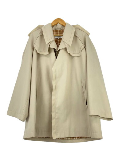 【中古】Maison Margiela◆20SS/トレンチコート/50/コットン/BEG/S50AM0449【メンズウェア】 【中古】Maison Margiela◆20SS/トレンチコート/50/コットン/BEG/S50AM0449【メンズウェア】