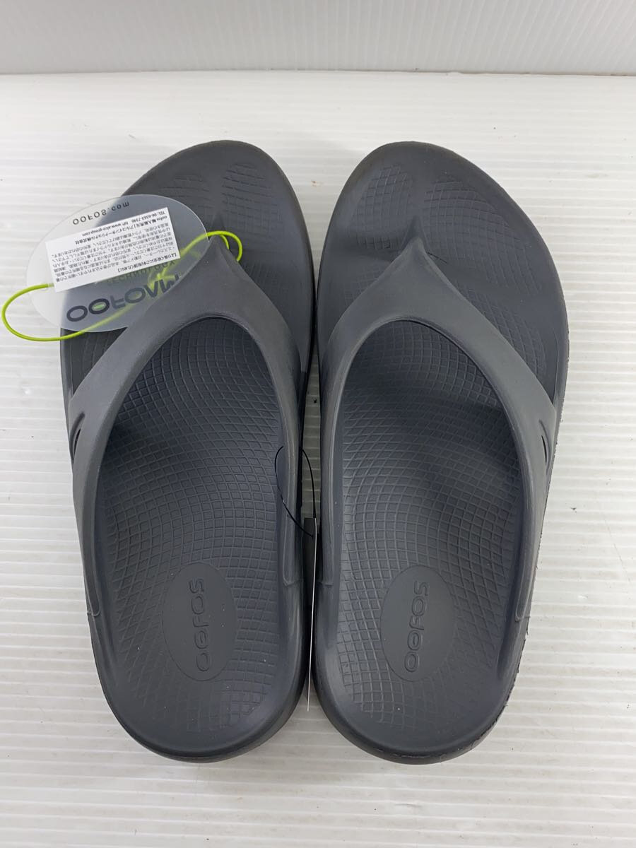 【中古】OOFOS◆サンダル/US8/GRY/1000//【シューズ】
