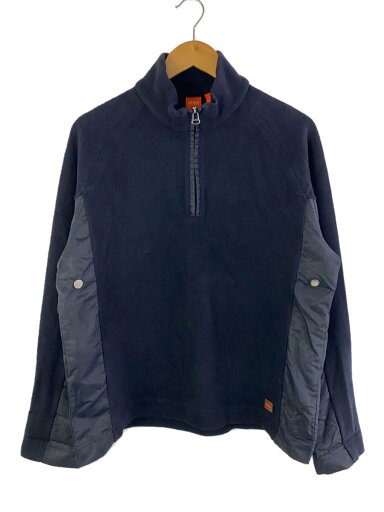 【中古】BOSS◆スウェット/L/コットン/NVY/無地【メンズウェア】 【中古】BOSS◆スウェット/L/コットン/NVY/無地【メンズウェア】
