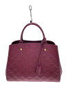 【中古】LOUIS VUITTON◆モンテーニュMM_モノグラム・アンプラント_BRD/牛革/BRD【バッグ】