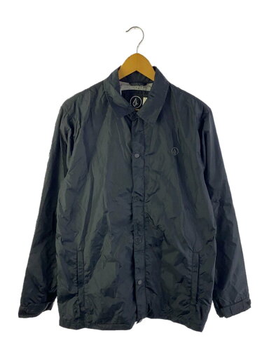 【中古】VOLCOM◆ナイロンジャケット/--/ナイロン/BLK/無地/G0151805【メンズウェア】 【中古】VOLCOM◆ナイロンジャケット/--/ナイロン/BLK/無地/G0151805【メンズウェア】