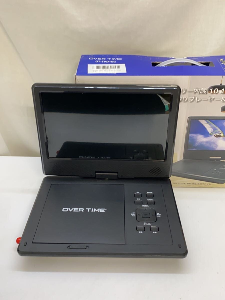 【中古】OVER TIME◆ポータブルDVD/OT-TCD10G【家電・ビジュアル・オーディオ】
