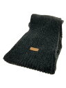 【中古】Hender Scheme◆マフラー/ウール/BLK/無地/メンズ【服飾雑貨他】