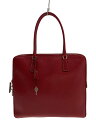 【中古】PRADA◆トートバッグ/--/RED/OLD【バッグ】
