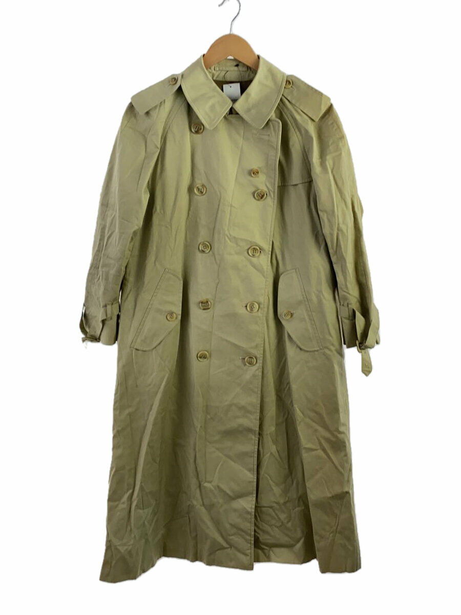 【中古】BURBERRYS◆トレンチコート/--/コットン/BEG/無地/FD082-911-01【レディースウェア】