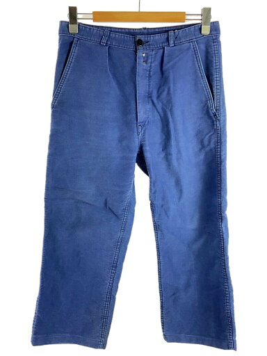 【中古】EURO VINTAGE◆ボトム/46/コットン/NVY/フランス/モールスキンパンツ【メンズウェア】 【中古】EURO VINTAGE◆ボトム/46/コットン/NVY/フランス/モールスキンパンツ【メンズウェア】