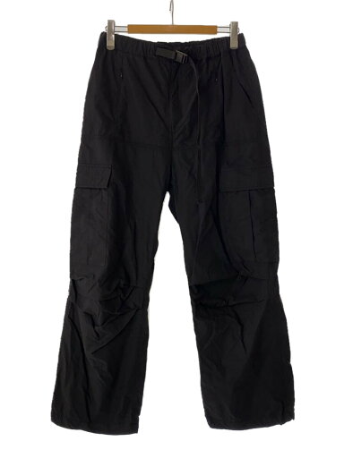 【中古】HAVEOFFDUTY◆カーゴパンツ/3/ナイロン/BLK/無地【メンズウェア】 【中古】HAVEOFFDUTY◆カーゴパンツ/3/ナイロン/BLK/無地【メンズウェア】