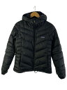 【中古】patagonia◆ダウンジャケット/XS/ポリエステル/BLK/無地/30550FA11【 ...