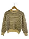 【中古】Woolrich◆Vintage/70s~/USA製/バーズアイニットセーター/SIZE:M/ウール/IVO【メンズウェア】(4)