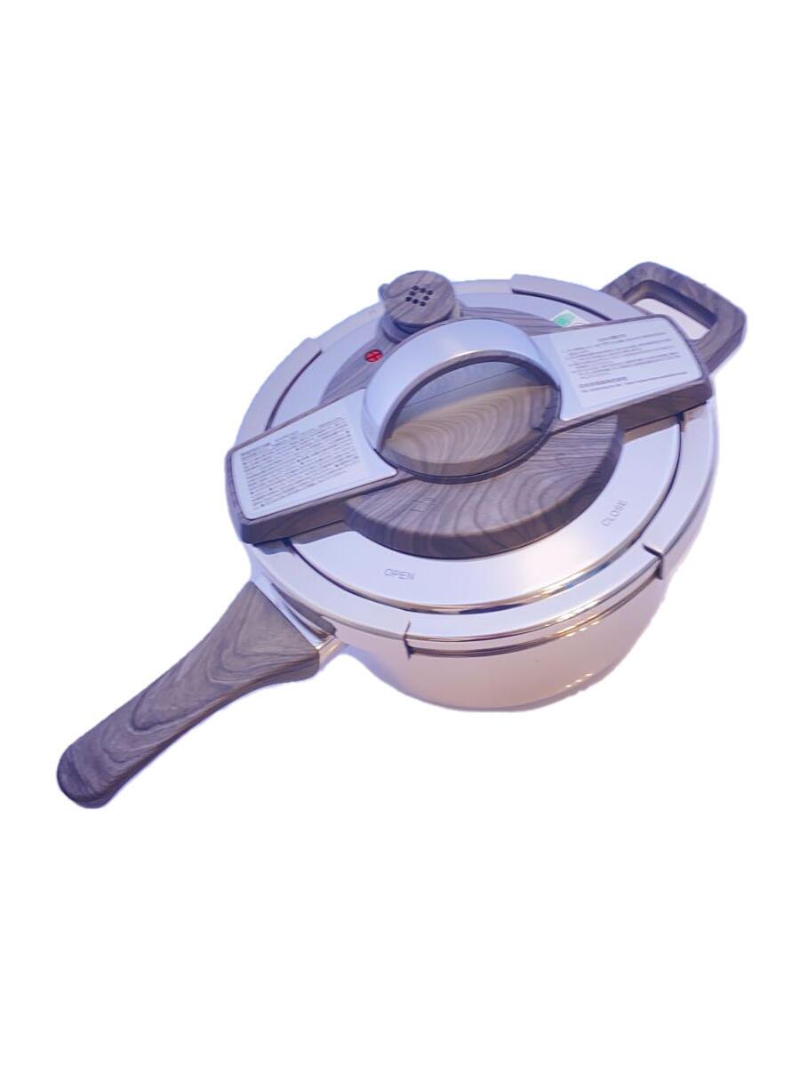 【中古】KEVNHAUN D STYLE◆圧力鍋/容量:4L/SLV【キッチン用品】