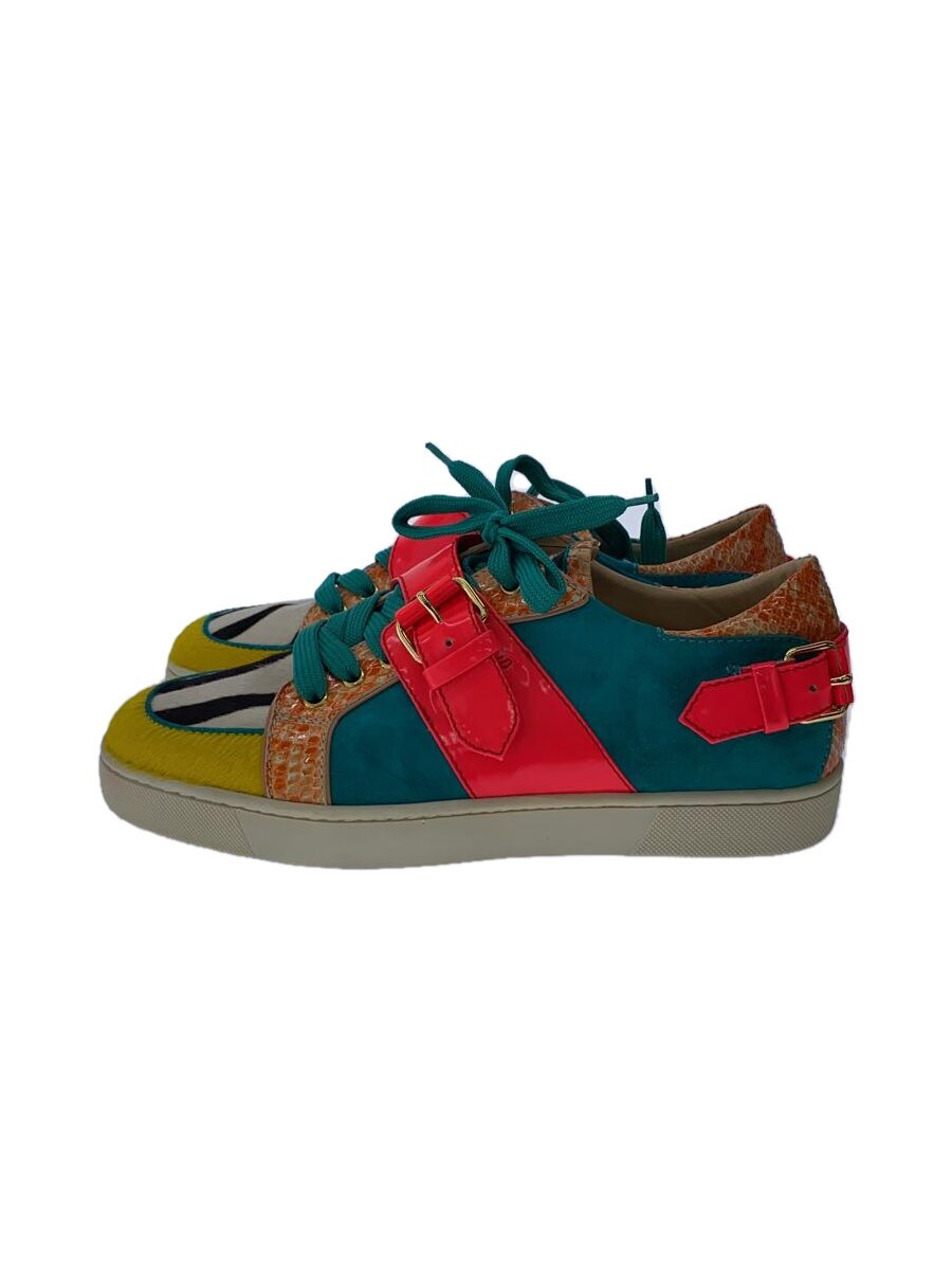 【中古】Christian Louboutin◆ローカットスニーカー/41/マルチカラー/1130582/michaelow flat pony【シューズ】