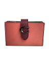 【中古】COACH◆カードケース/--/PNK/レディース/89369【服飾雑貨他】