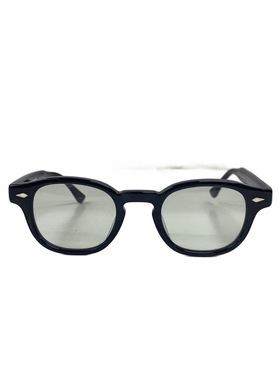 NOCHINO OPTICAL◆サングラス/BLK/GRN/メンズ/46/23/144