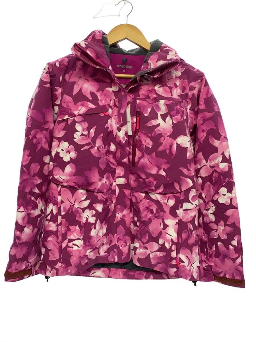 【中古】GOLDWIN◆WS PALE FLOWER JACKET/ウェアー/ジャケット/M/PNK/GL11604P【スポーツ】