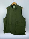 【中古】FREAK’S STORE◆ナイロンベスト/L/ナイロン/KHK/231-1501【メンズウェア】