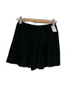 【中古】ISABEL MARANT ETOILE◆プリーツショートパンツ/34/ポリエステル/BLK/無地/78-04-56-04015【レディースウェア】(4)