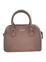 【中古】kate spade new york◆ハンドバッグ/牛革/PNK/無地/pxru6626-067【バッグ】