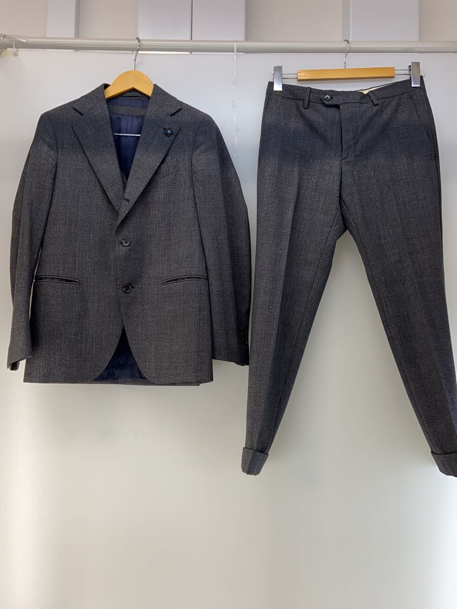 【中古】LARDINI◆スーツ/--/ウール/GRY//【メンズウェア】