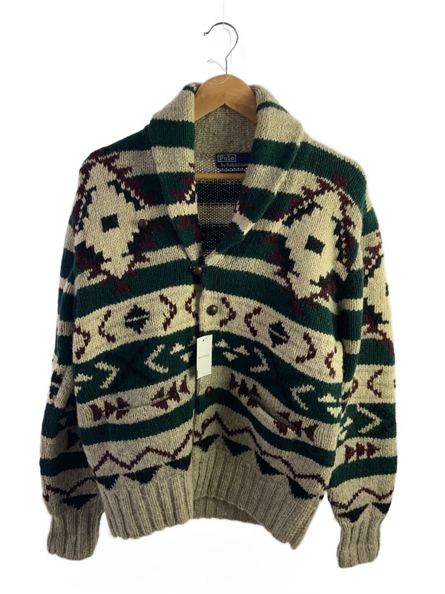 【ブランド】POLO RALPH LAUREN 【ブランドカナ】ポロラルフローレン 【型番】 【程度】B 【サイズ】L 【メインカラー】グリーン 【素材・生地】ウール 【キーワード】　　 2026/02/15 セカンドストリート宇都宮鶴田店【2579】【中古】POLO RALPH LAUREN◆90s/ショールカラー/HAND KNIT ブランド POLO RALPH LAUREN 型番 カラー グリーン 柄 総柄 素材・生地 ウール>色・素材について サイズ L>サイズ表示について 実寸（cm） 【ジャケット】 肩幅：/ / 身幅：58 / 着丈：67 / 袖丈：/ / ゆき：98 【その他】 その他サイズ：/ 商品は　セカンドストリート宇都宮鶴田店の店頭にて販売しております。商品に関するお問合わせは、お電話(TEL:028-649-1320)にて、問合わせ番号：2325793905799をお伝えください。 配送方法やお支払い方法に関するお問い合わせは、サポートセンターまでご連絡をお願いします。 ※お電話の対応は営業時間内のみとなります。お問い合わせフォームでお問い合わせの際はご注文番号をご記入下さい