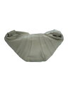 【中古】LEMAIRE◆ウエストバッグ/レザー/ホワイト/無地/Croissant Bag//【バッグ】