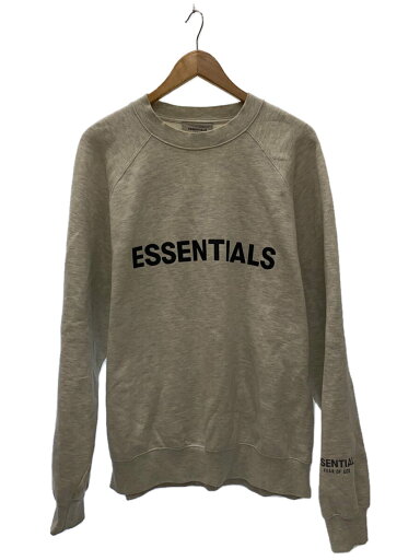 【中古】ESSENTIALS◆スウェット/M/コットン/GRY【メンズウェア】 【中古】ESSENTIALS◆スウェット/M/コットン/GRY【メンズウェア】