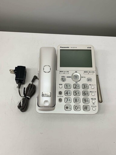 【中古】Panasonic◆電話機/VE-GZ72-W【家電・ビジュアル・オーディオ】 【中古】Panasonic◆電話機/VE-GZ72-W【家電・ビジュアル・オーディオ】
