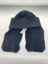 【中古】RACAL◆ニットキャップ/--/アクリル/BLK/無地/メンズ【服飾雑貨他】