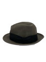 【中古】STETSON◆50S〜/ROYAL STETSON/ハット/56/スウェード/BRW/メンズ/汚れ有【服飾雑貨他】