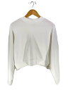 【中古】Acne Studios(Acne)◆スウェット/XS/コットン/WHT/無地/1662-343-1226【レディースウェア】