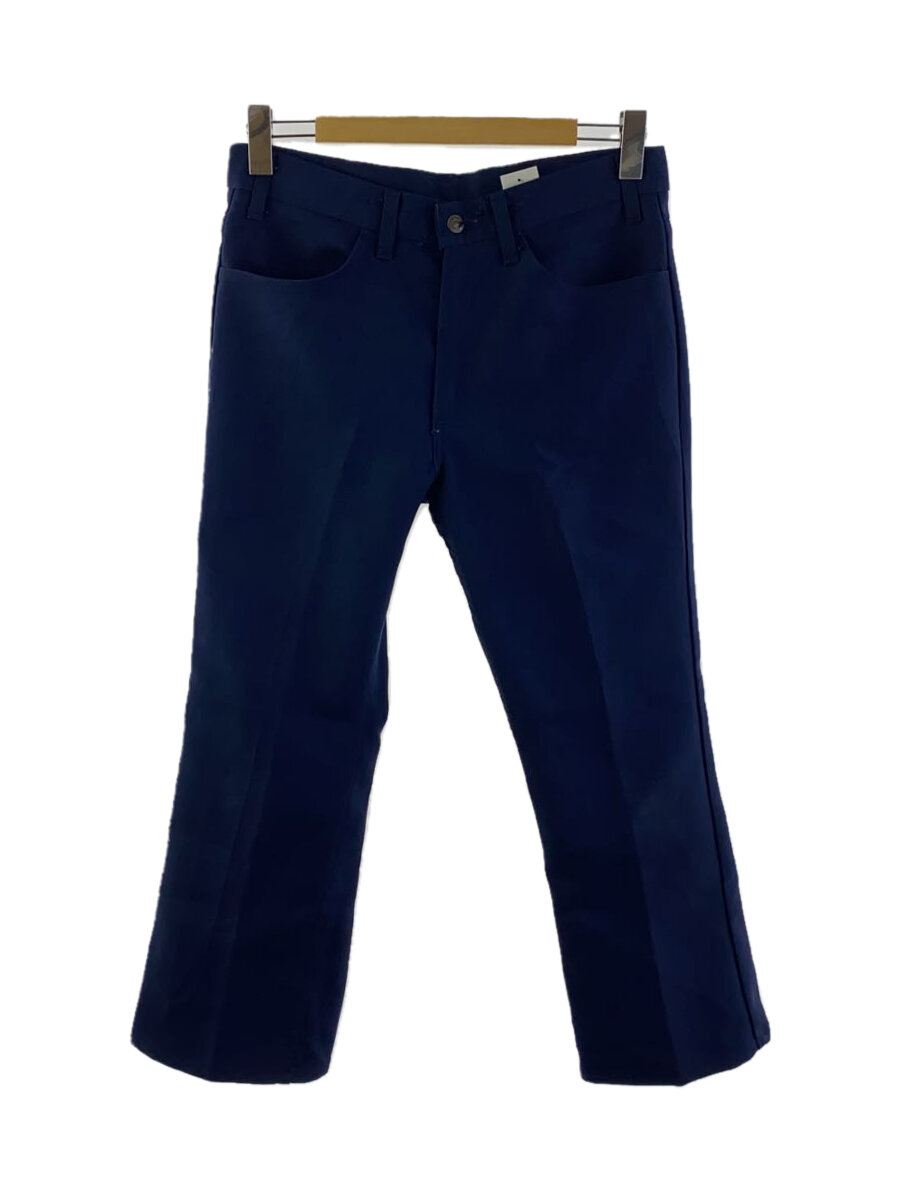 【中古】Levi’s◆ブーツカットパンツ/32/ポリエステル/NVY/無地/105176118【メンズウェア】