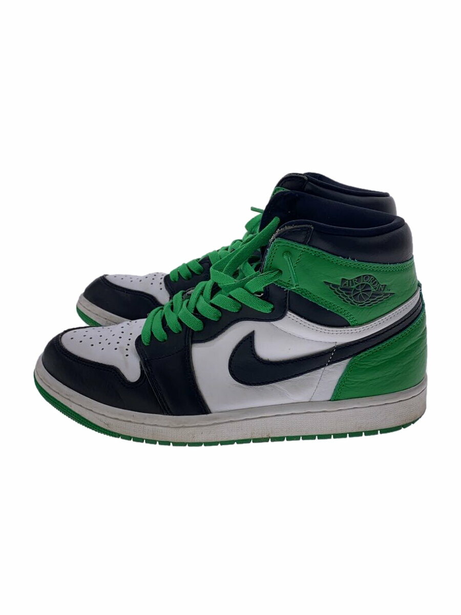 【中古】NIKE◆AIR JORDAN 1 RETRO HIGH OG_エア ジョーダン 1 レトロ ハイ OG/US10/GRN【シューズ】