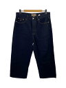 【中古】STUSSY◆RELAXED JEAN DENIM/ボトム/34/デニム/インディゴ/116671【メンズウェア】