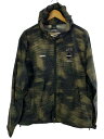 【中古】F.C.R.B.(F.C.Real Bristol)◆SPEED CAMO HOODED BLOUSOナイロンジャケット/S/ナイロン/KHK/総柄/F...