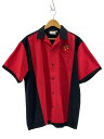 【中古】HILTON◆半袖シャツ/L/コットン/マルチカラー/無地【メンズウェア】