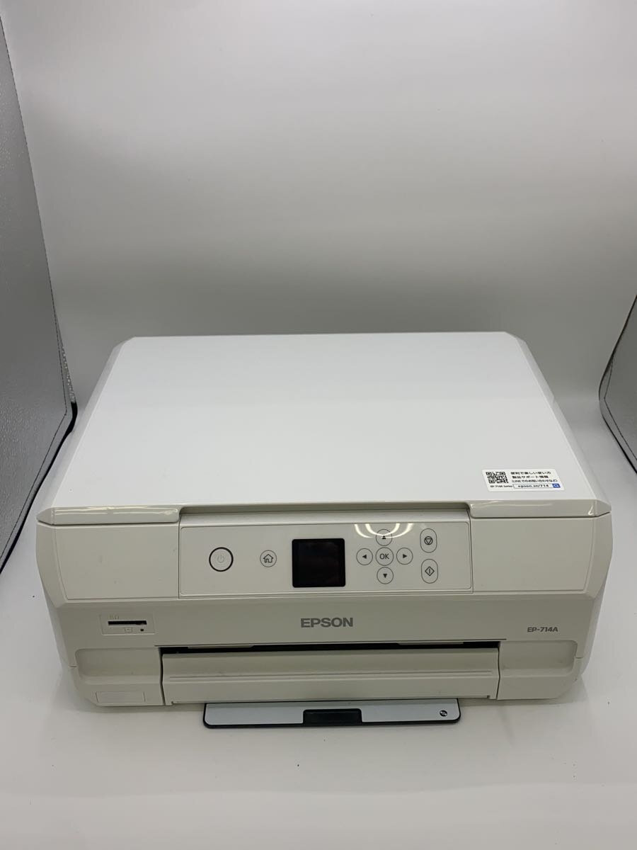 【中古】EPSON◆プリンタ カラリオ EP-714A【パソコン】