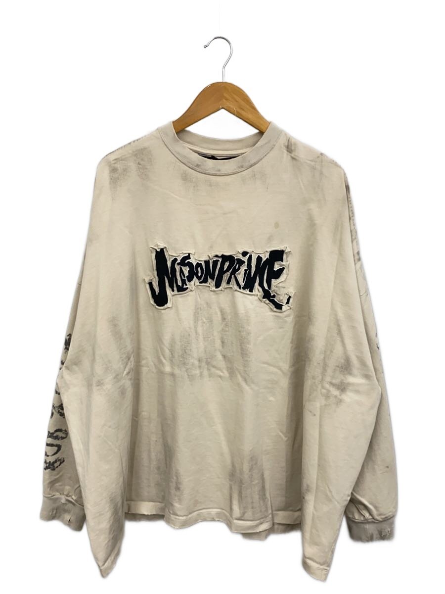 MASONPRINCE◆長袖Tシャツ/3/コットン/BEG/CT6105