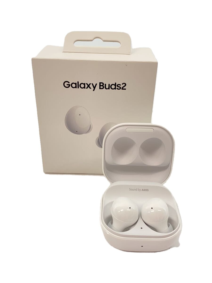 【中古】SAMSUNG◆イヤホン Galaxy Buds2 SM-R177NZWAXJP [ホワイト]【家電・ビジュアル・オーディオ】(2.0)