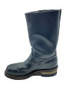 【中古】WESCO◆エンジニアブーツ/US9.5/BLK/レザー/BKST7700430【シューズ】
