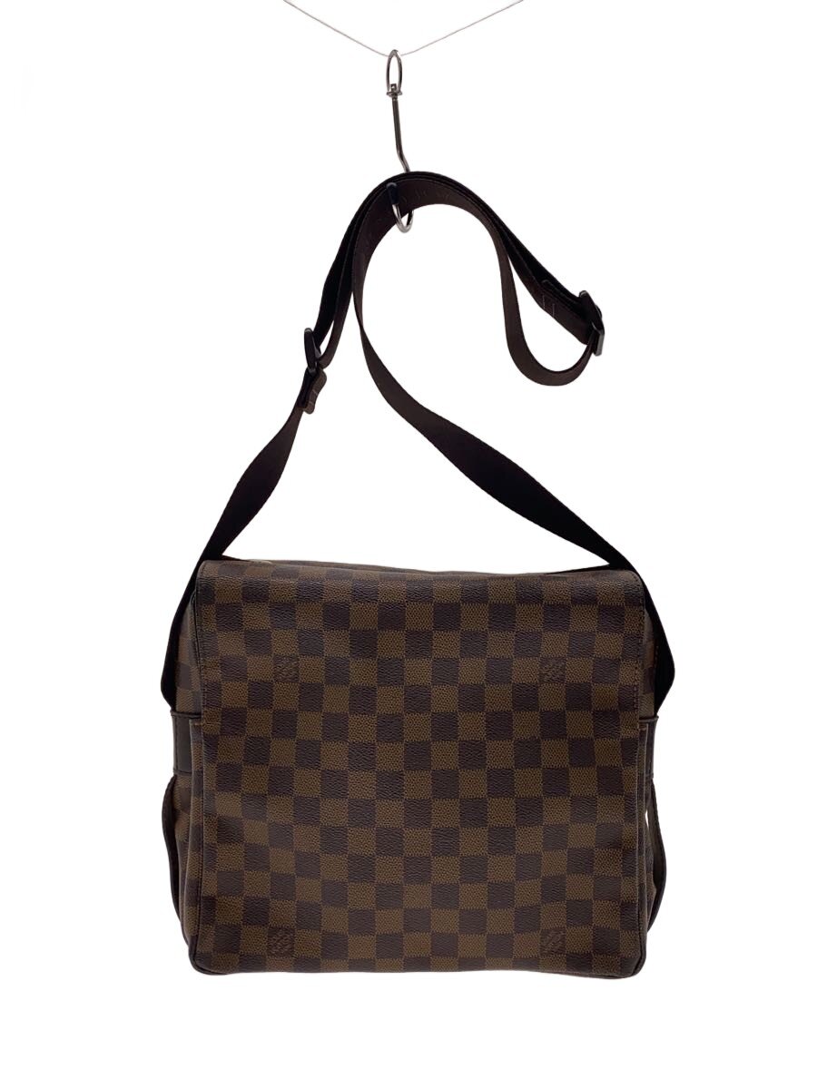 LOUIS VUITTON - 【中古】LOUIS VUITTON◆ナヴィグリオ_ダミエ・エベヌ/PVC/BRW【バッグ】