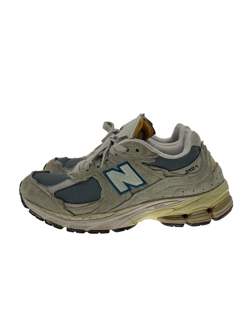 【中古】NEW BALANCE◆M2002/グレー/26cm/GRY/スウェード【シューズ】
