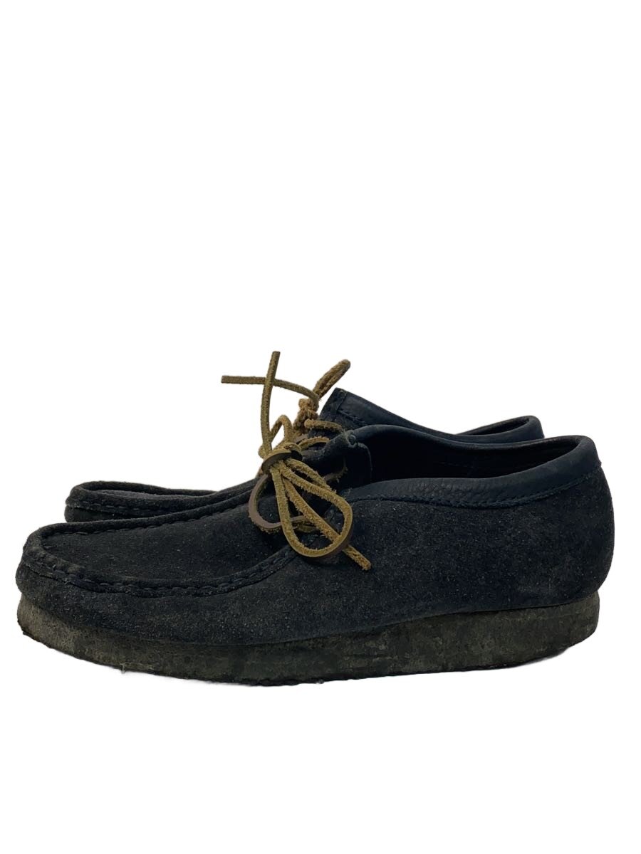【中古】Clarks◆ドレスシューズ/25.5cm/BLK/スウェード/11826【シューズ】