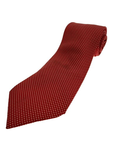 【中古】HERMES◆ネクタイ/シルク/RED/総柄/メンズ【服飾雑貨他】 【中古】HERMES◆ネクタイ/シルク/RED/総柄/メンズ【服飾雑貨他】