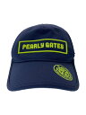 【中古】PEARLY GATES◆キャップ/--/ポリエステル/NVY/メンズ/O53-9287705【服飾雑貨他】